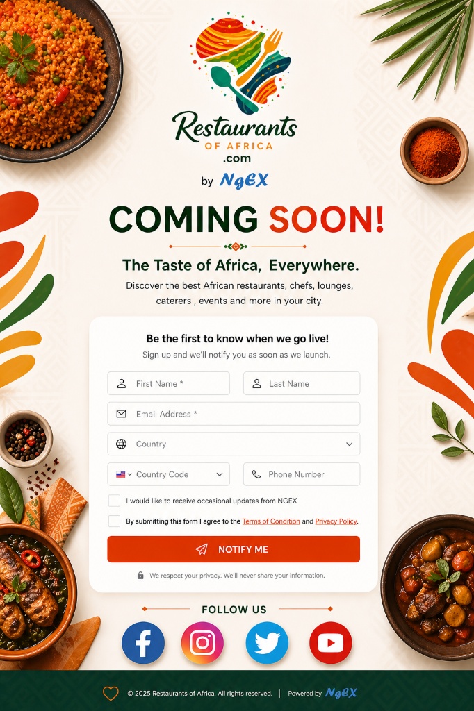 Restaurants of Africa
